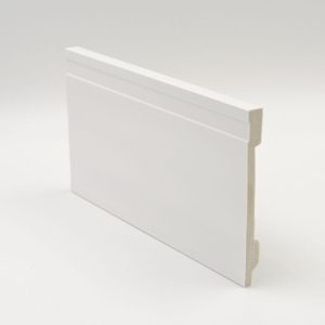 Zócalo Rodapié vinílico PVC hidrófugo blanco 15cm altura