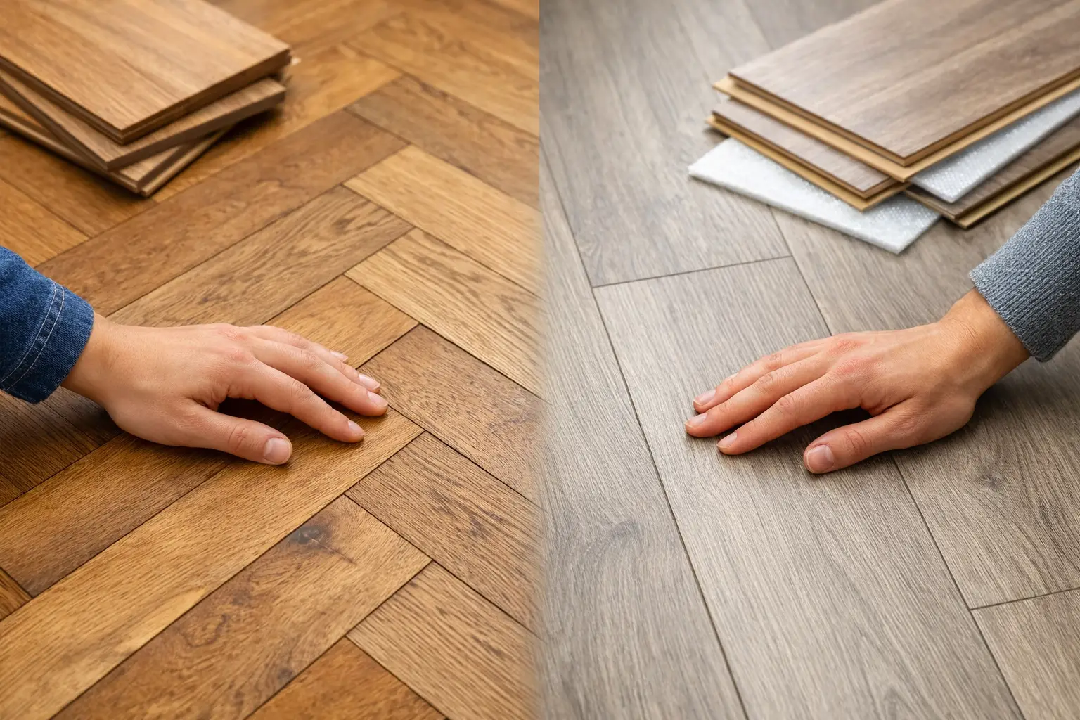 Parquet o suelo laminado: qué elegir