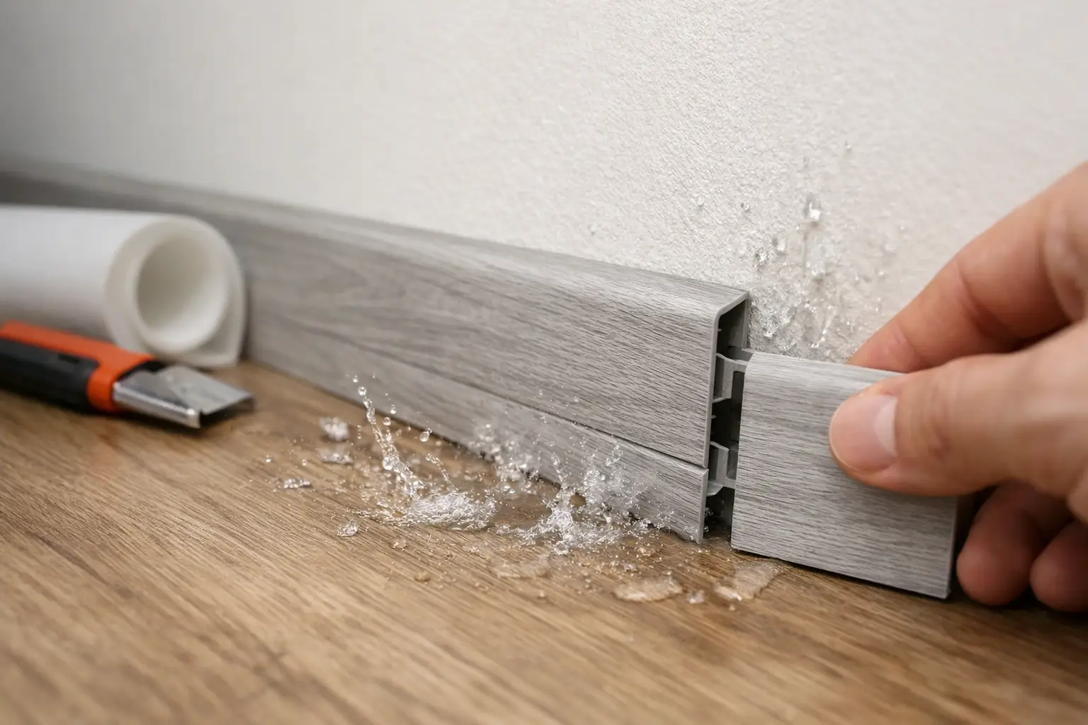 Rodapié PVC resistente humedad: cómo elegirlo