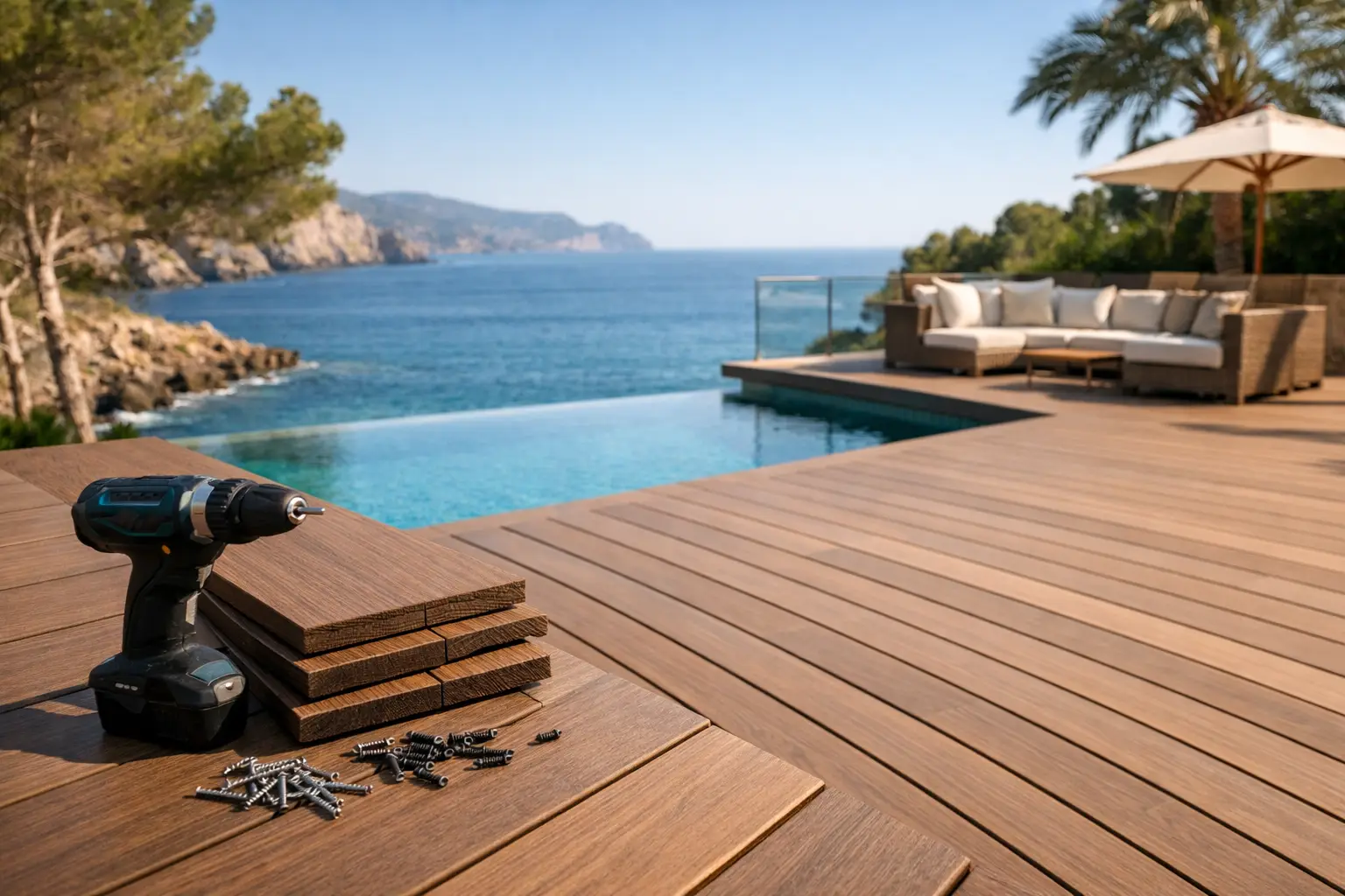 Cuánto cuesta instalar tarima exterior en Mallorca