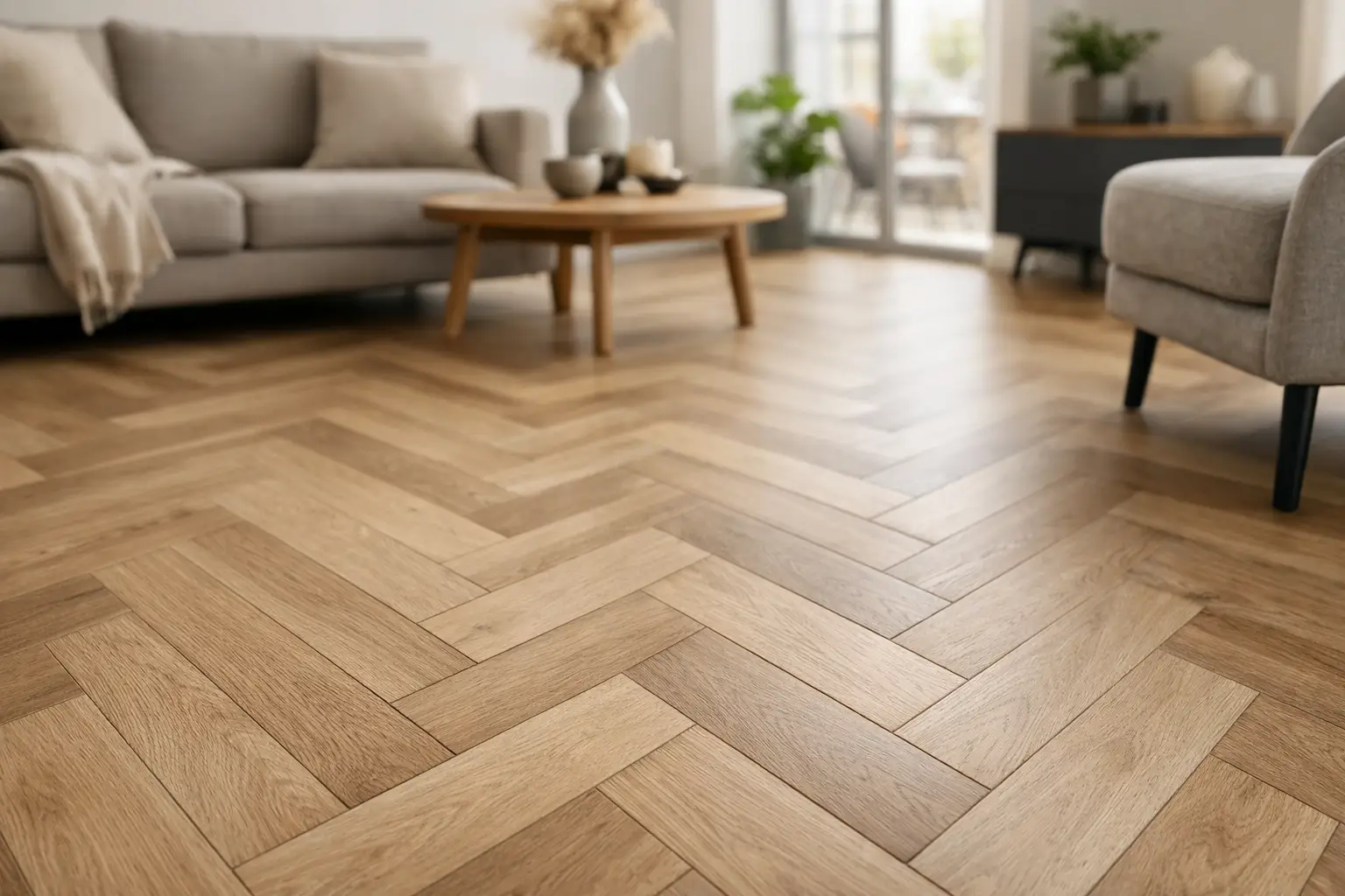 Suelos laminados en espiga: merecen la pena