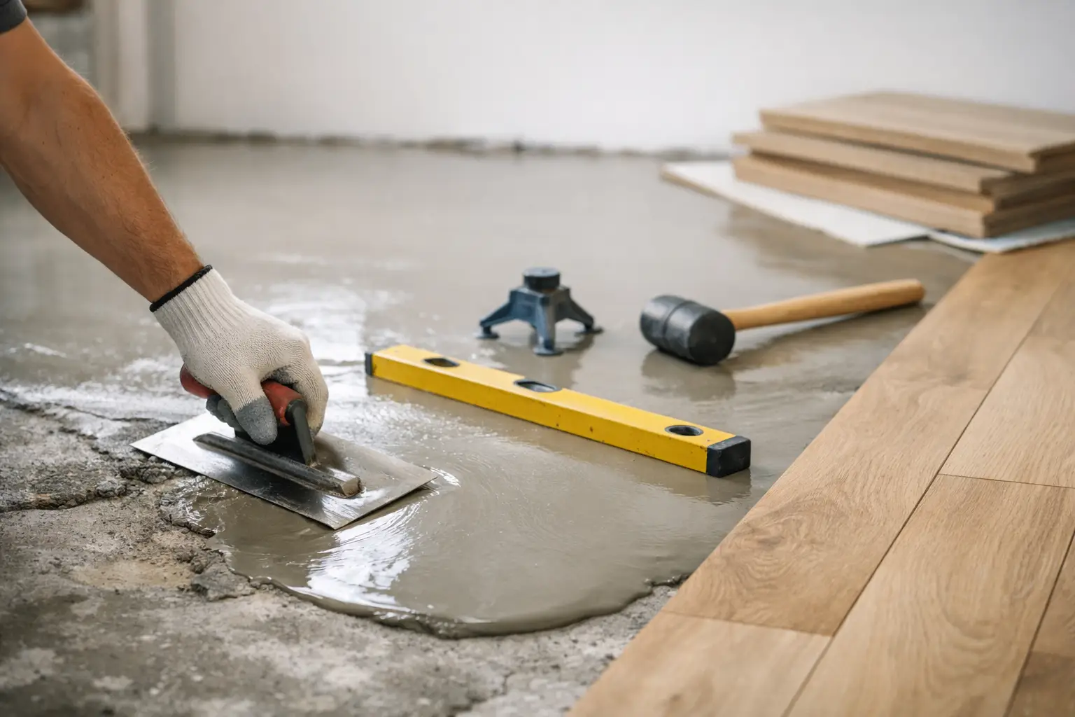 Cómo nivelar un suelo para laminado sin errores